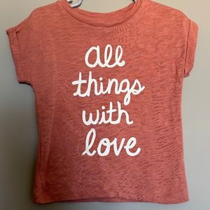 All Things With Love Shirt